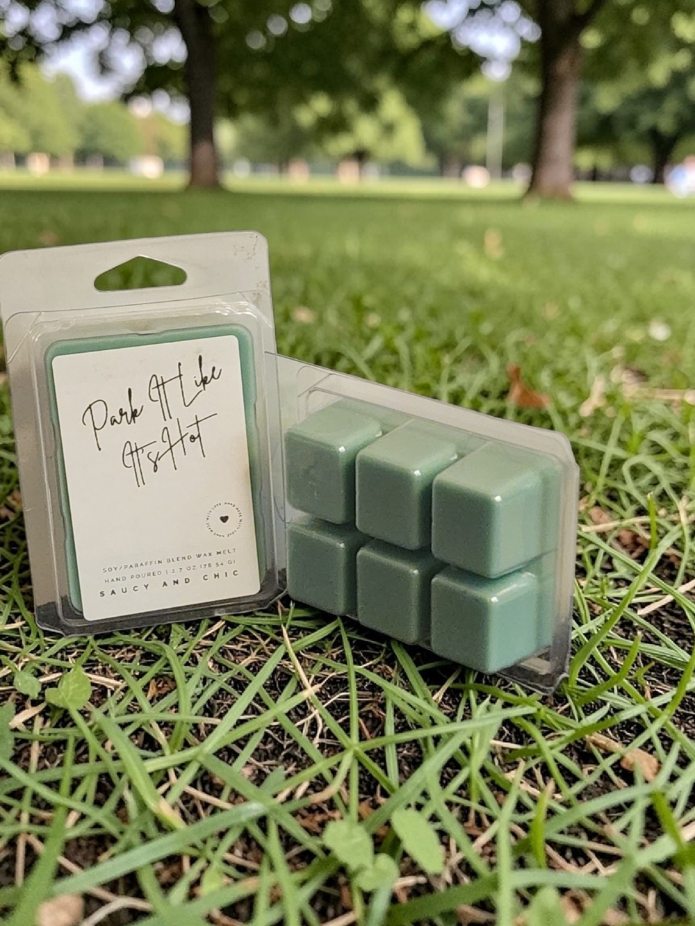 Park It Like It’s Hot Sage Green Soy Wax Melts by